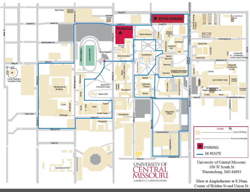 map of ucm campus Special Events map of ucm campus