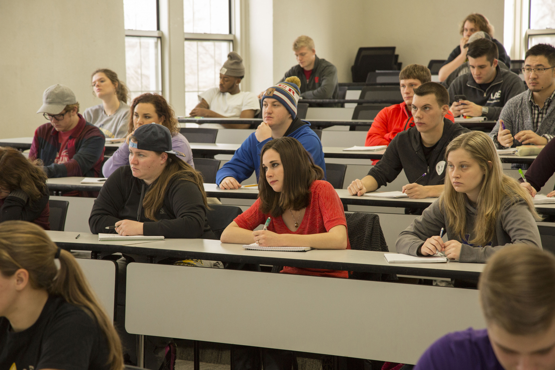 students in classroom